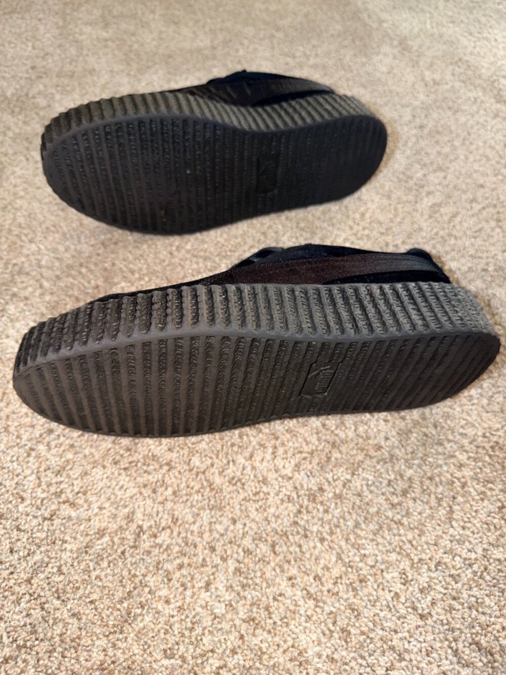 PUMA X Rihanna FENTY Creeper Suede Black Satin - Picture 3 of 7